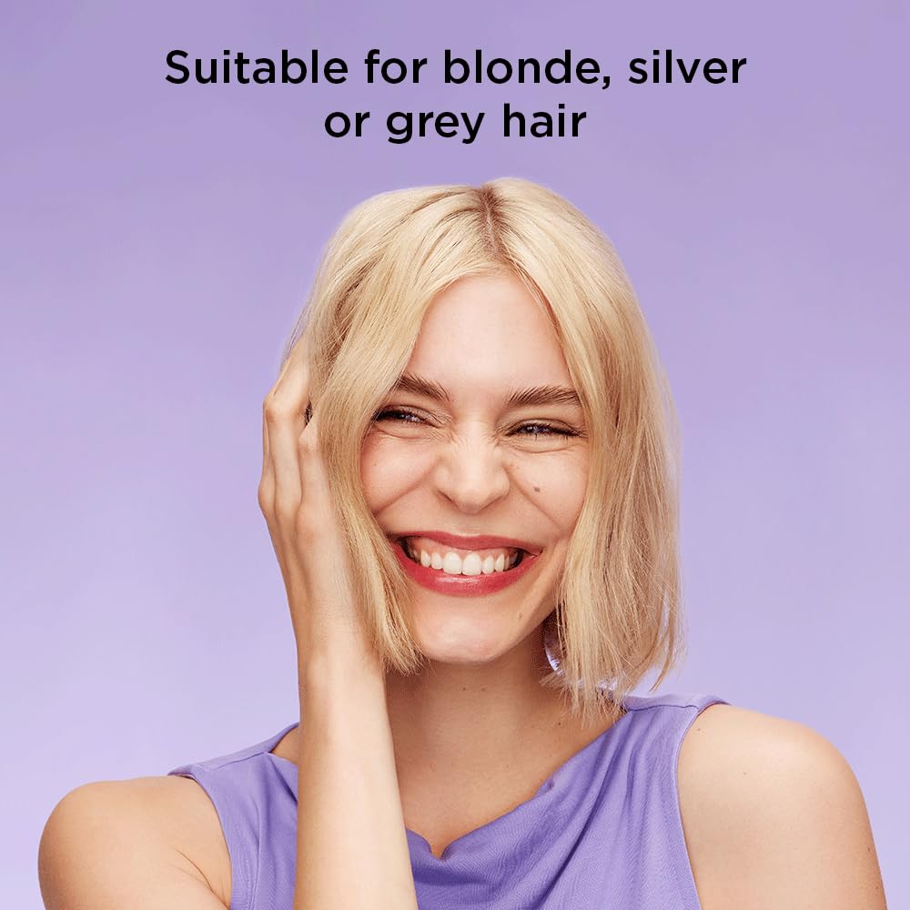 Noughty Purple Reign Tone Correcting Conditioner, 997% Natural Sulphate Free Vegan Haircare, for Blonde, Grey or Silver Hair (250ml)