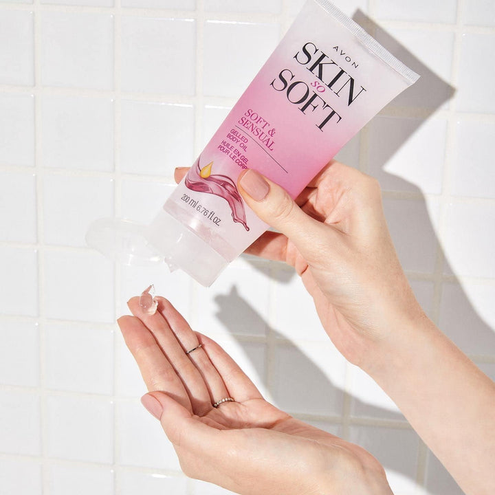 AVON Skin So Soft Sensual Gelled Body Oil