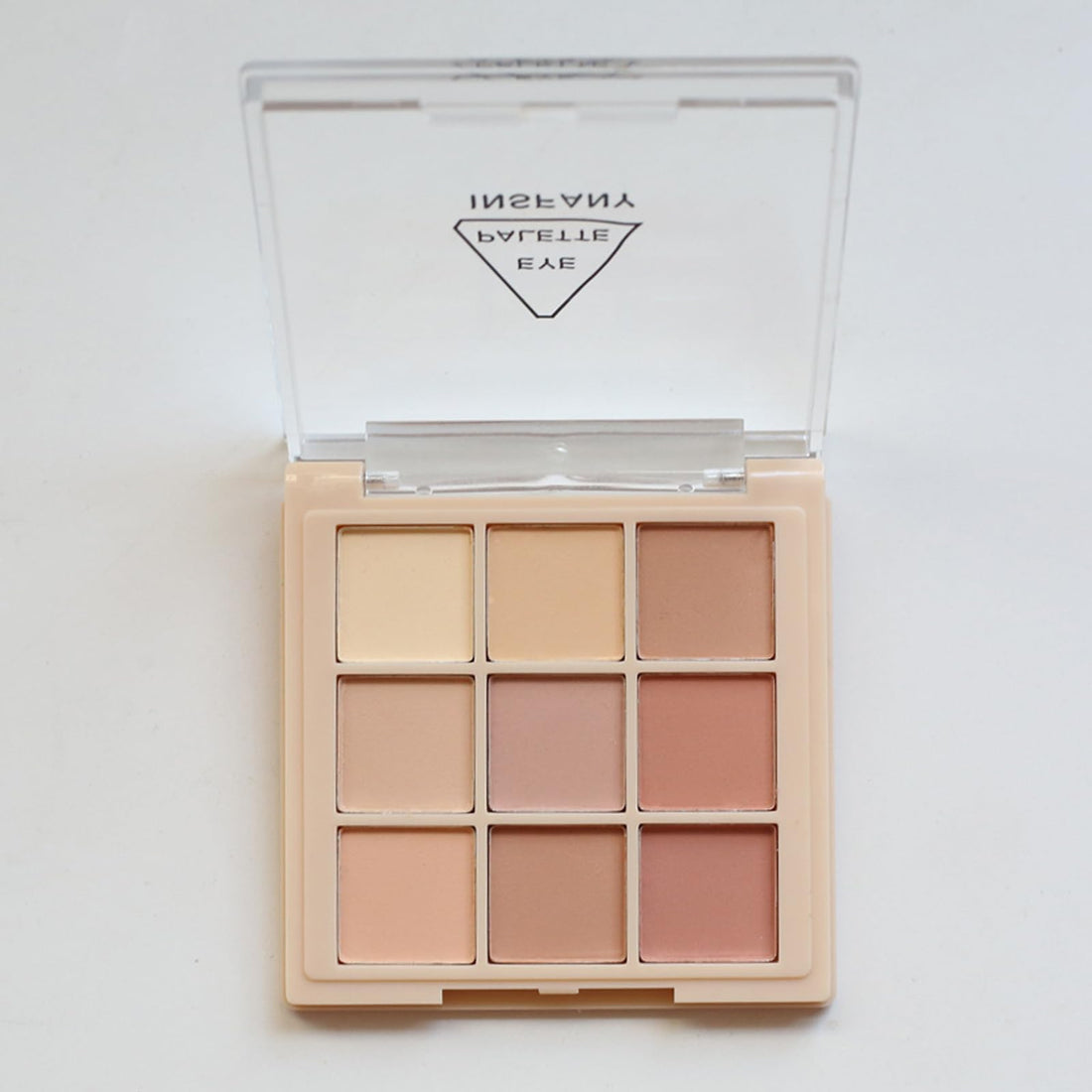 MEICOLY 9 Colors Glitter Eyeshadow Palette, Long Lasting Shimmer Eye Makeup, Waterproof Matte Shade, Eye Shadow Makeup, Light Flesh