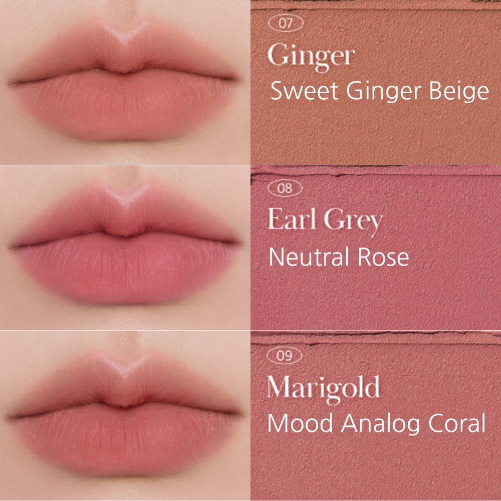 BBIA Last Powder Lipstick Series2 - Powder Matte Lipstick, Full Coverage, Non-Drying Matte Finish, Weightless Velvet Texture, Long-Lasting Lip Makeup, MLBB, Vegan, Korea Lip Makeup (11 BROWN SUGAR)