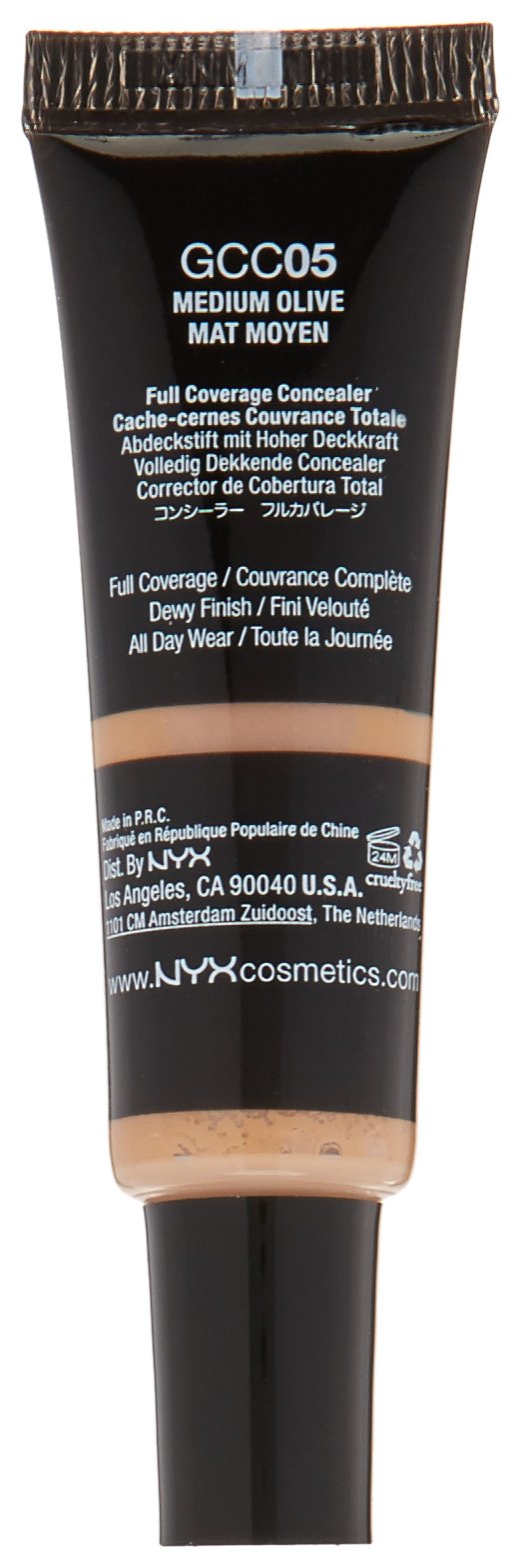 NYX Professional Makeup Gotcha Covered Concealer, GCC05 Medium Olive, 0.27 Fluid Ounce