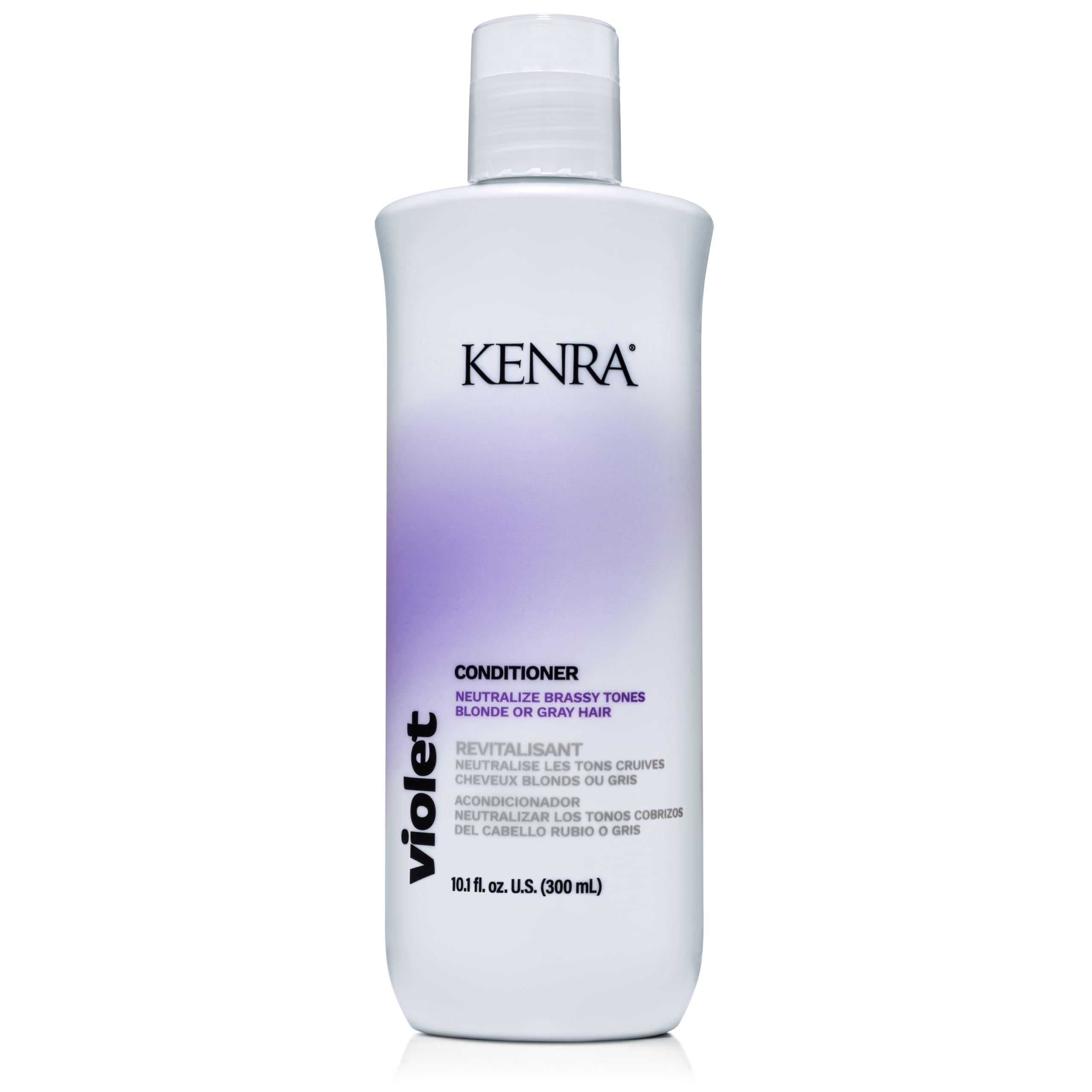Kenra Violet Conditioner | Eliminates Brassy Tones | Purple Pigment + Deposit | Neutralizes Yellow | Moisturizes Processed Hair | Enhances Vibrancy of Blonde or Gray Hair | Color Safe