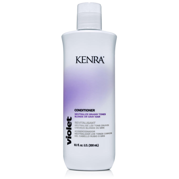 Kenra Violet Conditioner | Eliminates Brassy Tones | Purple Pigment + Deposit | Neutralizes Yellow | Moisturizes Processed Hair | Enhances Vibrancy of Blonde or Gray Hair | Color Safe
