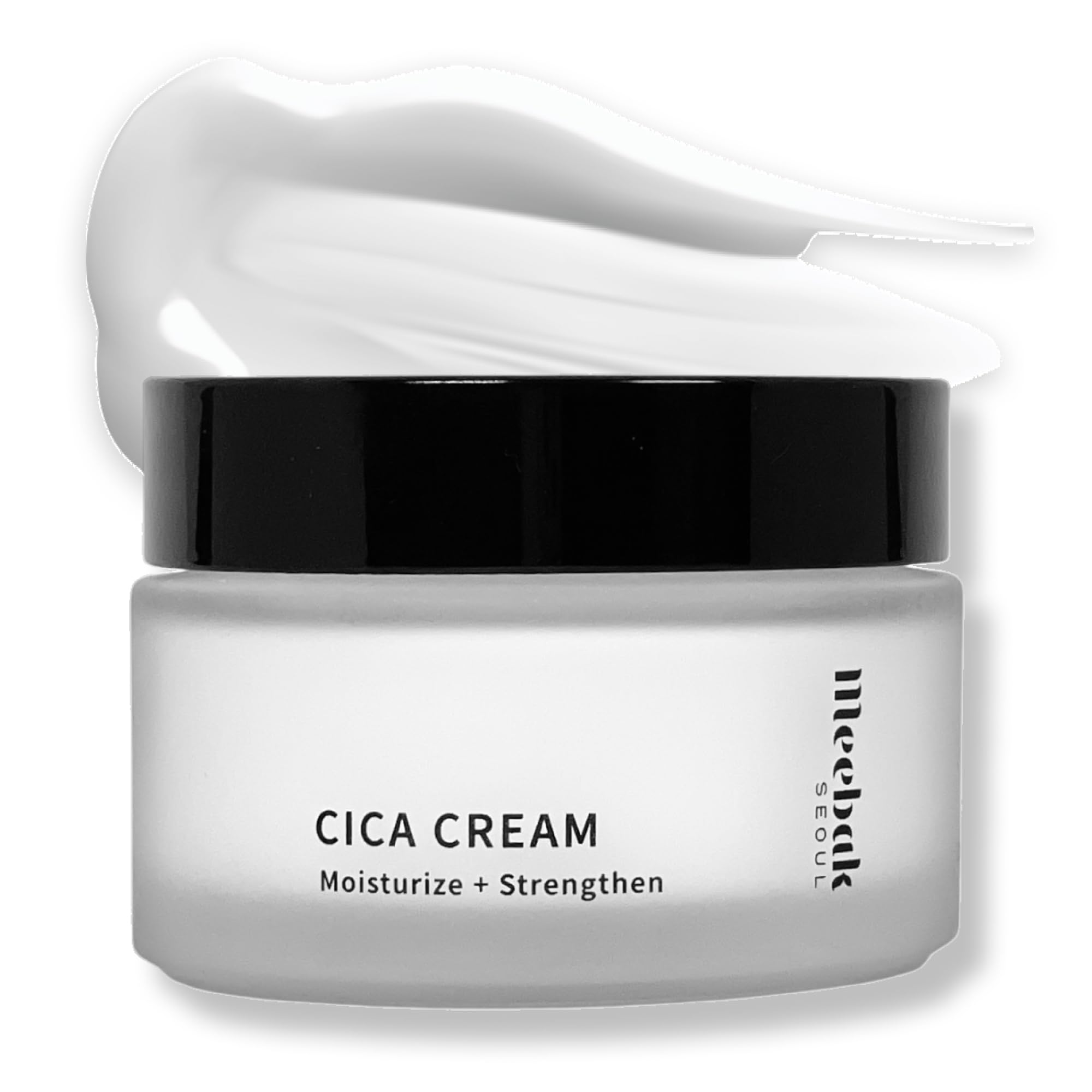 Meebak Cica Cream | Daily Repair Moisturizer with Niacinamide, Ceramide, & Retinol | Deep Hydration & Soothing | Locks in Moisture | Suitable for Sensitive Skin