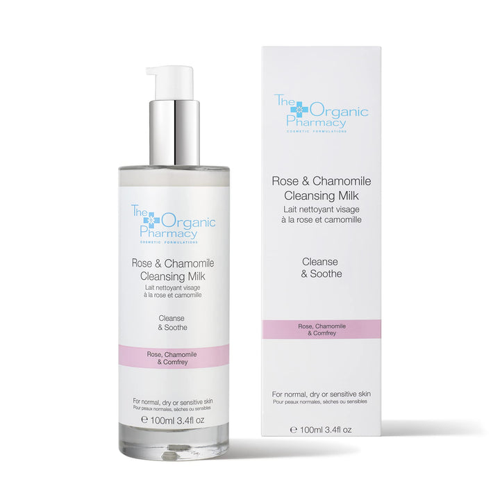 Organic Pharmacy Rose And Chamomile Cleansing Milk 100Ml