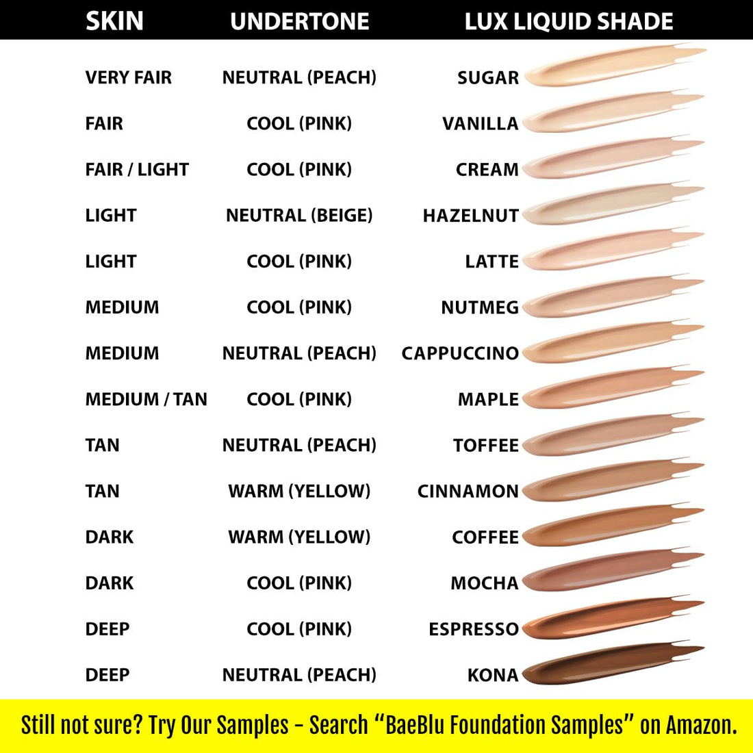 best organic natural vegan gluten-free aloe-based lux liquid foundation, made in usa by baeblu, cream