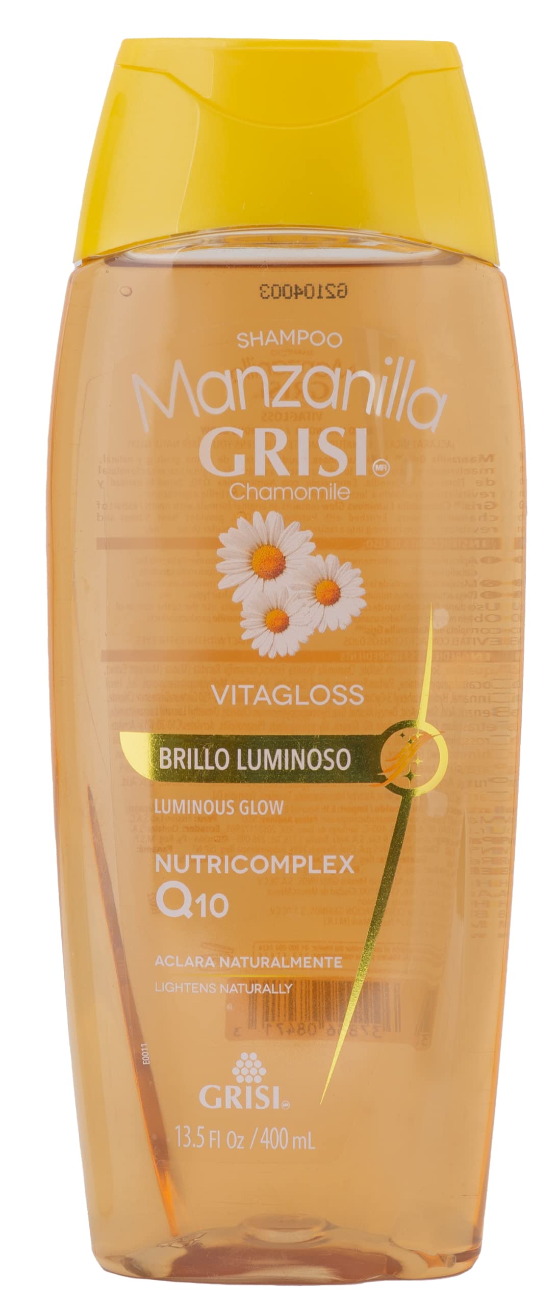Manzanilla Grisi, Cleansing Shampoo with Chamomile Extract, 2 Pack, 13.5 FL Oz, Bottles