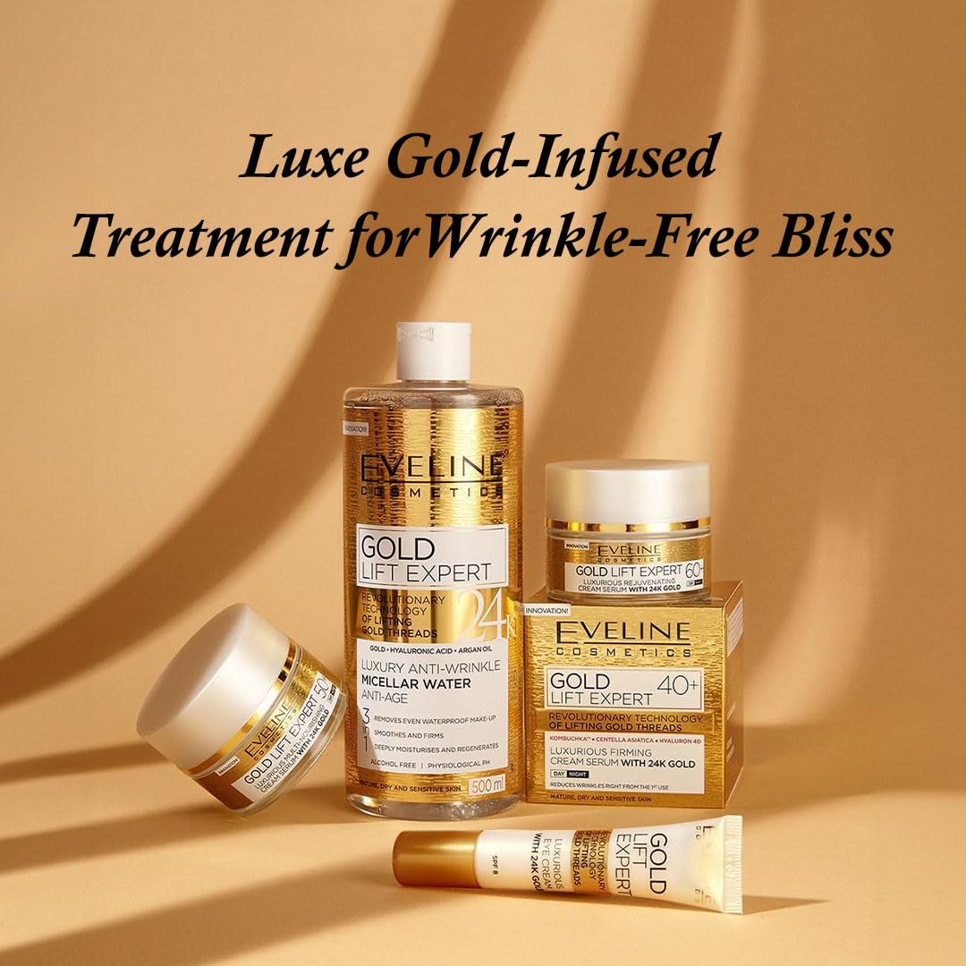 Eveline Cosmetics Gold Lift 24karat Gold Expert Anti-Wrinkle Eye Cream 15 ml