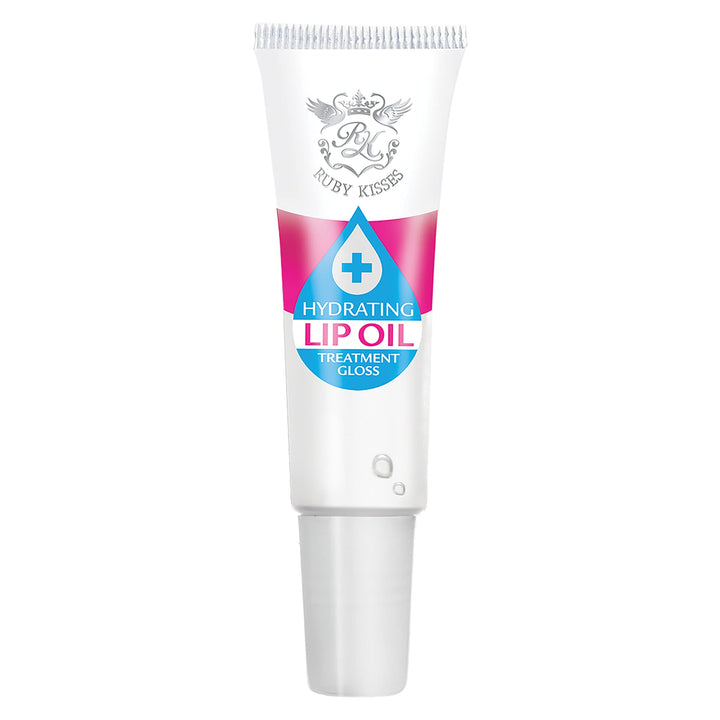 Ruby Kisses Hydrating Lip Oil Clear RLO01 (Clear&Cocoa Butter&Hemp Seed)