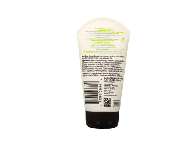 AVEENO Positively Radiant Skin Brightening Daily Scrub, 5 Oz (1 Pack)