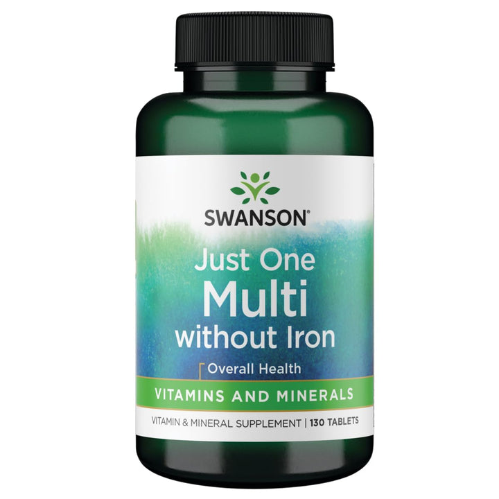 Swanson Century Formula Multivitamin Without Iron 130 Tabs