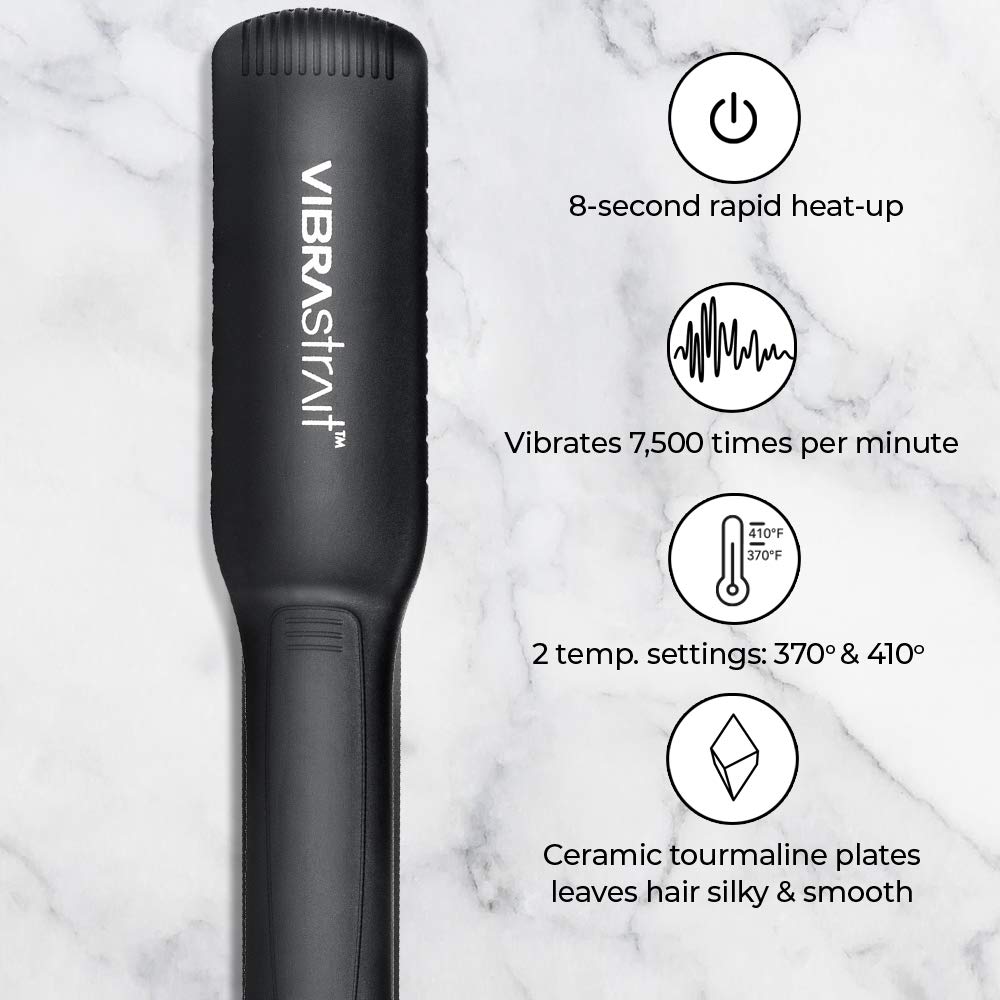 1-1/2 : VIBRAstrait Dual Temperature Oscillating Flat Iron, 1-1/2, Purple