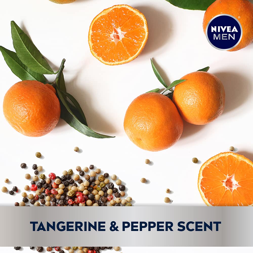 Nivea for Men Sport 3-in-1 Body Wash, 16.9 Fluid Ounce