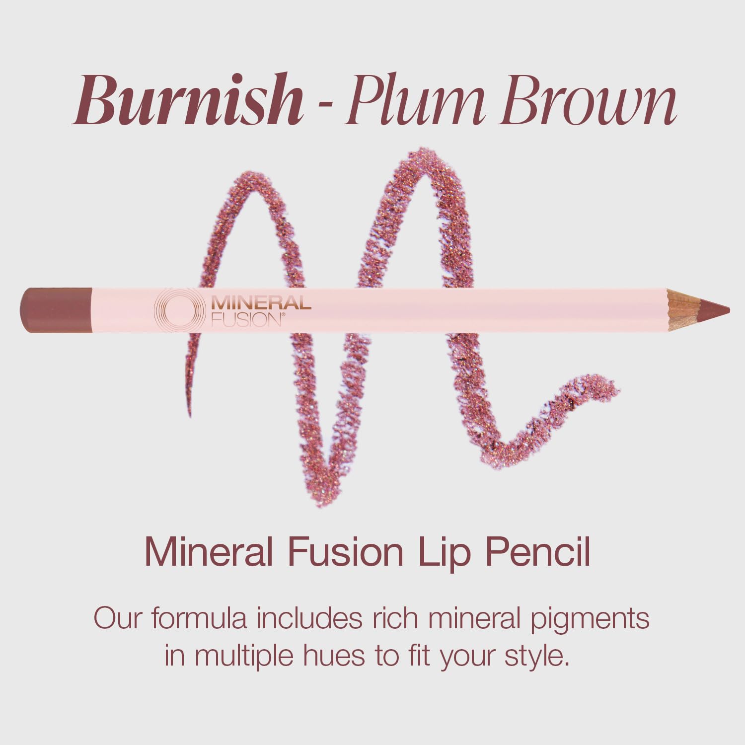 Mineral Fusion Lip Liner Pencil Burnish By Mineral Fusion, 0.04 oz