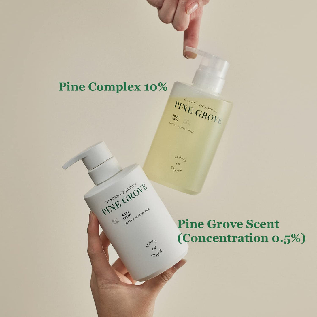 Beauty of Joseon Pine Grove : Body Cream (400ml, 13.5 fl.oz)
