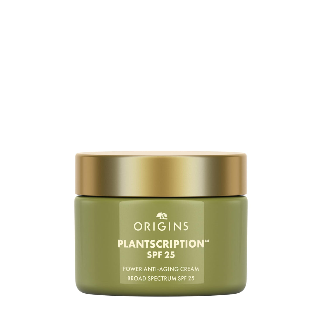 Origins Plantscription SPF 25 Power Anti-Aging Face Cream | Moisturizer with SPF to Visibly Reduce Fine Lines | With Peptides & Hyaluronic Acid, 1.7 Fl Oz