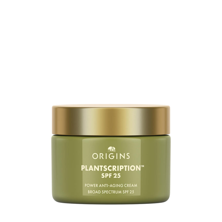 Origins Plantscription SPF 25 Power Anti-Aging Face Cream | Moisturizer with SPF to Visibly Reduce Fine Lines | With Peptides & Hyaluronic Acid, 1.7 Fl Oz