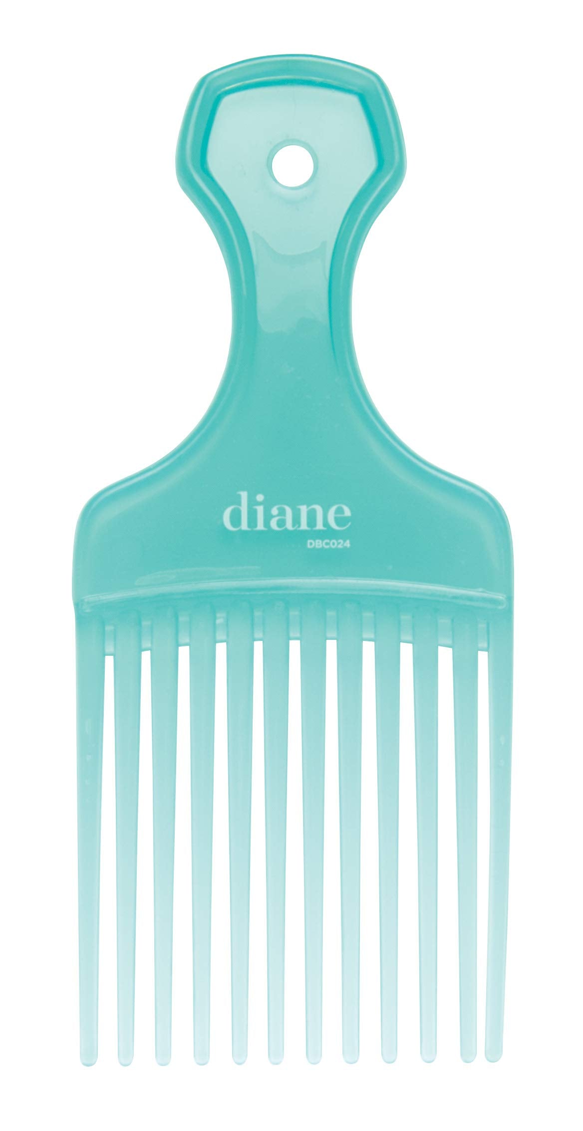 Diane oil-infused lift comb, 6-1/4, green, DBC024
