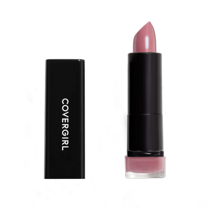 COVERGIRL Exhibitionist Lipstick Cream, Sweetheart Blush 390, Lipstick Tube 0.123 OZ (3.5 g)