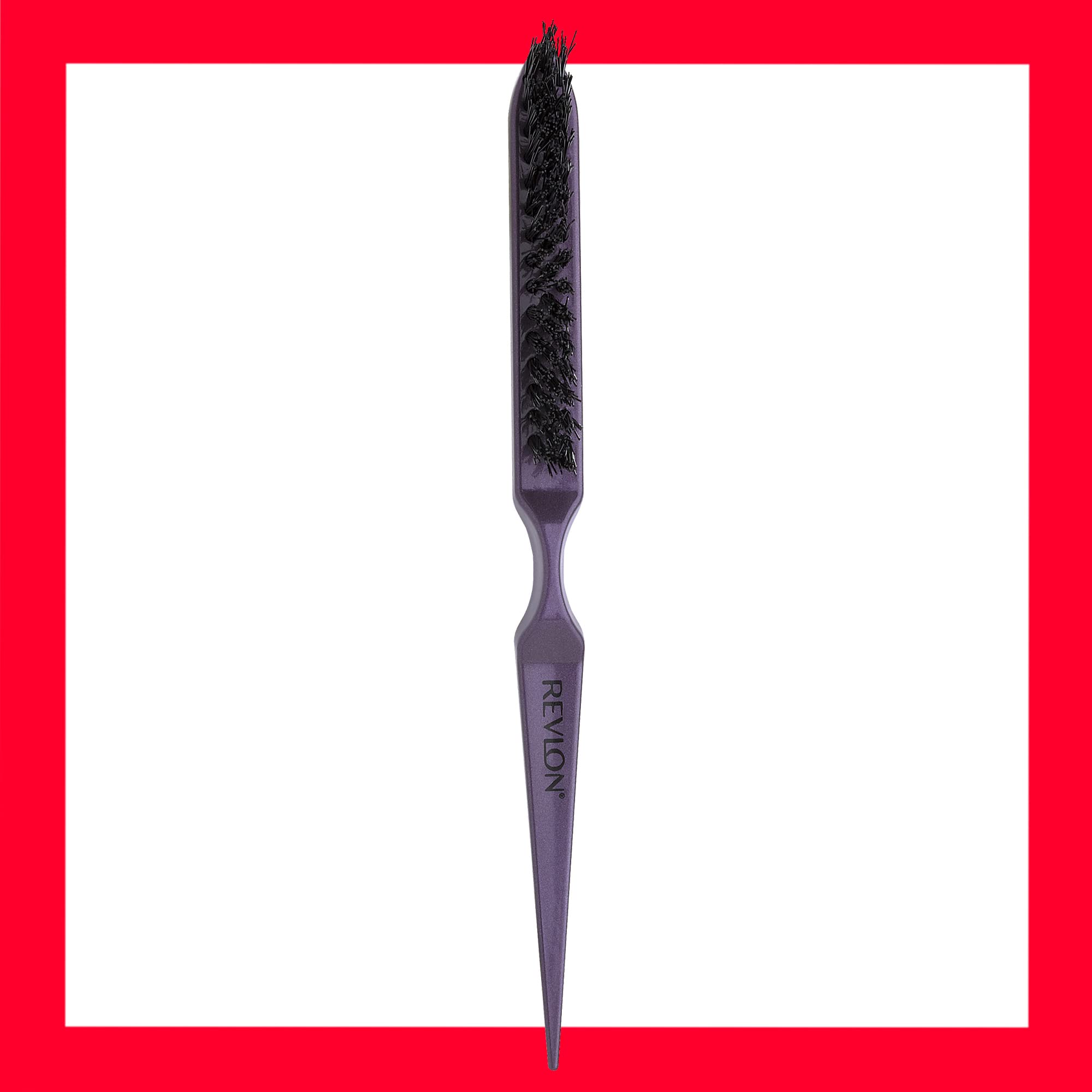 Revlon Perfect Style Softness and Shine Teasing Brush, Purple