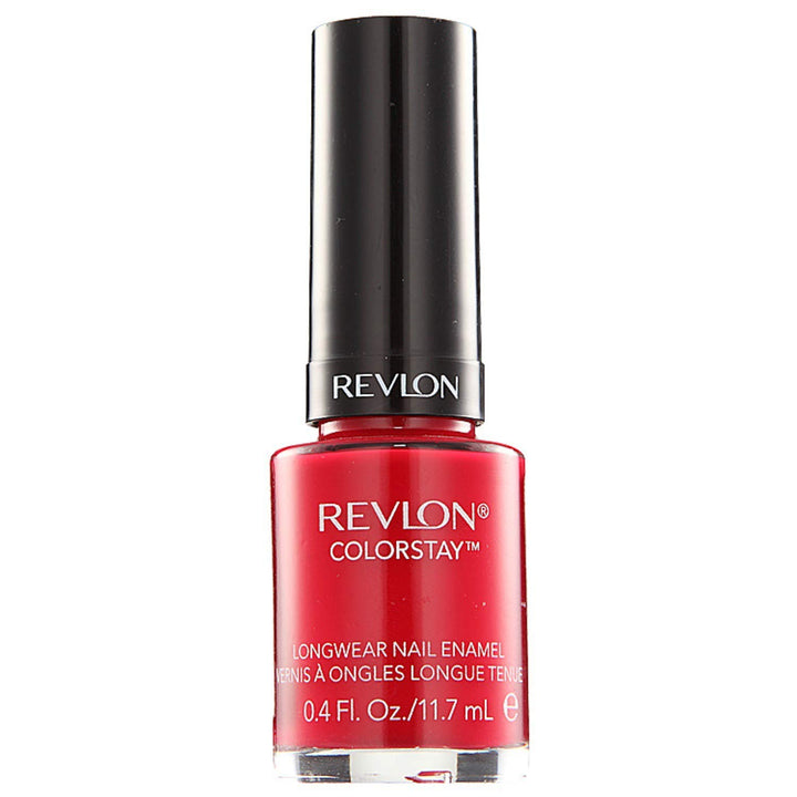 REVLON Colorstay Nail Enamel, Red Carpet, 0.4 Fluid Ounce