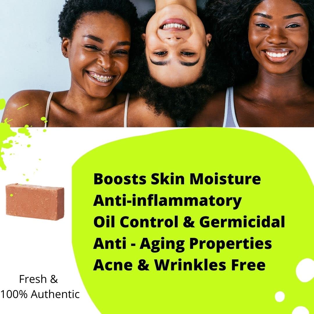 Juka's Organic Co. Red Palm Oil Soap Mint Blend