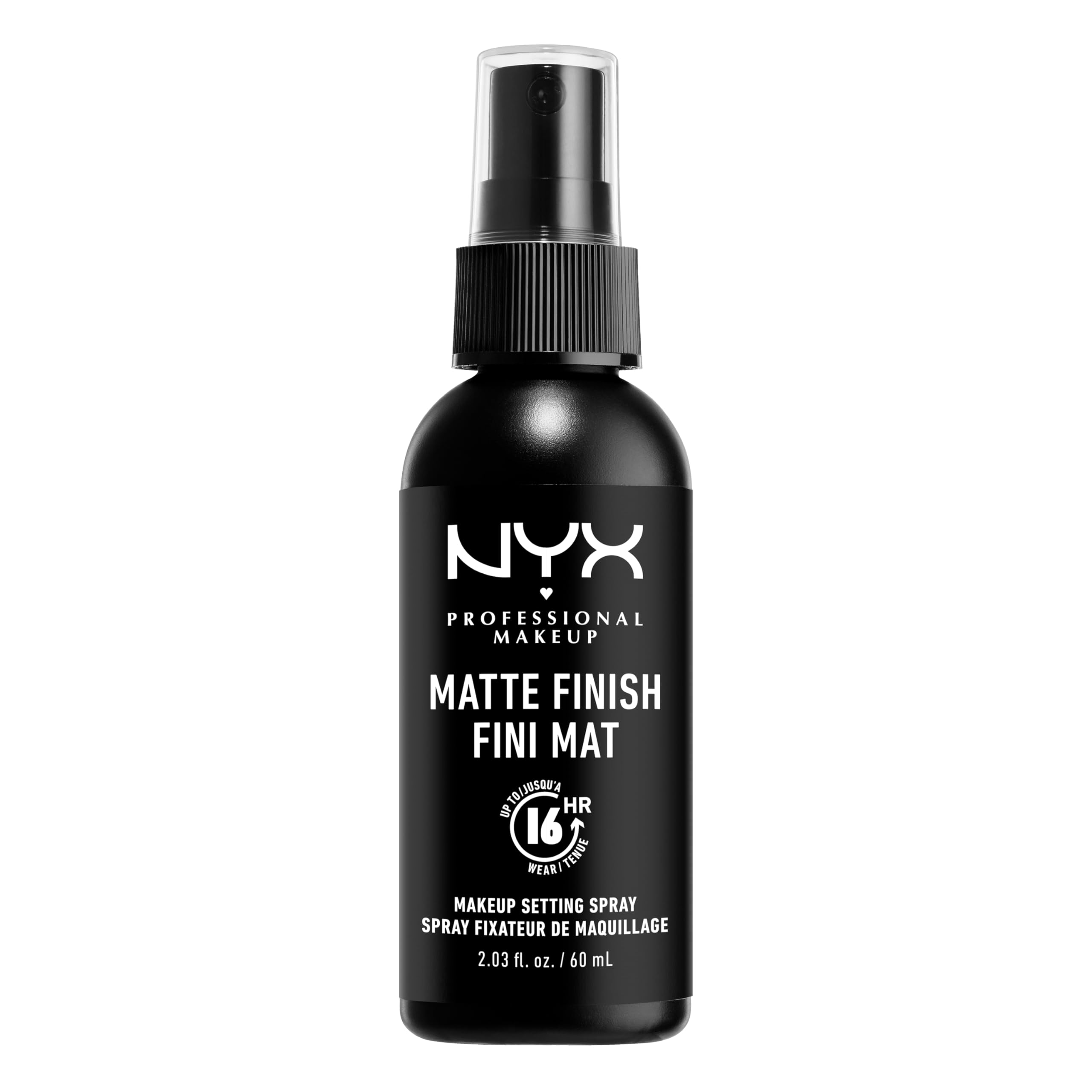 Nyx Professional Makeup Long Lasting Makeup Setting Spray, Matte Finish, 60ml