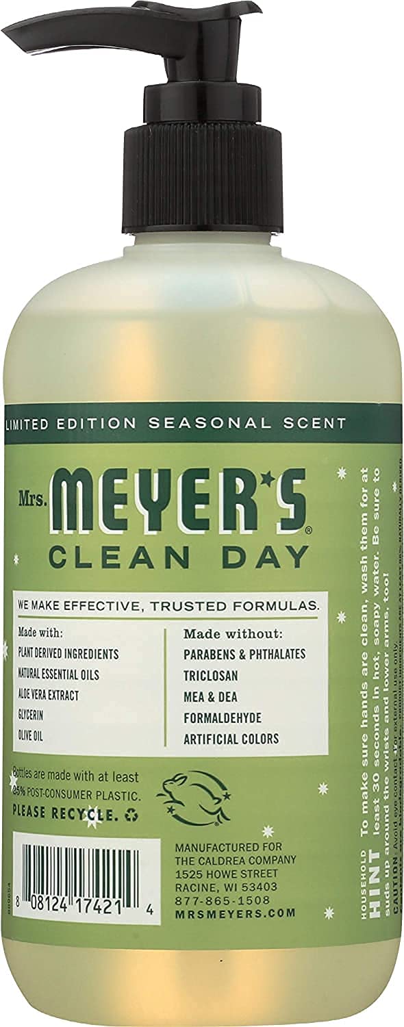 Mrs. Meyers Liquid Hand Soap - Iowa Pine - 12.5 oz - Pack of 6