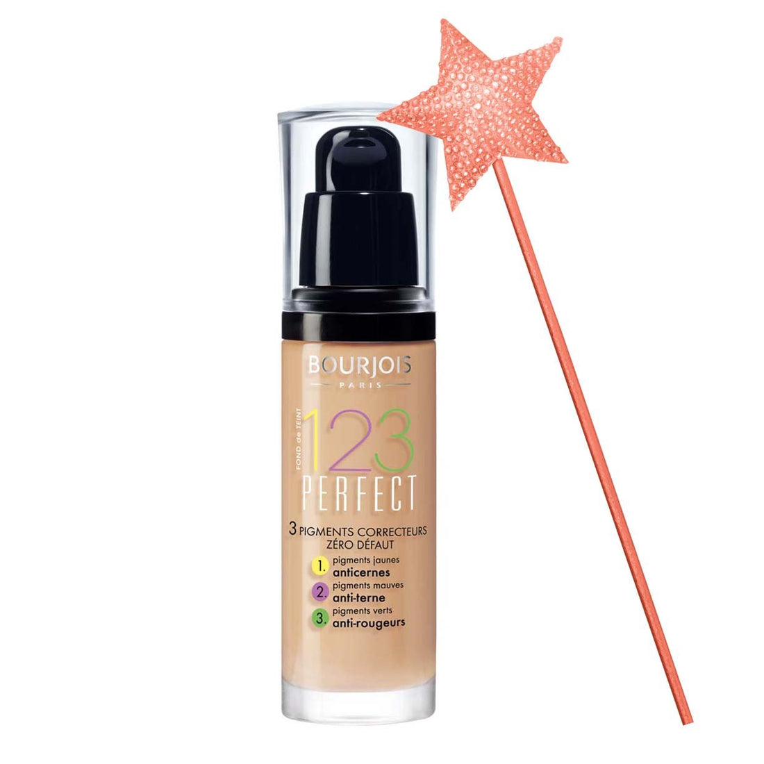 Bourjois 123 Perfect Foundation - 30ml (53 Beige Clair)