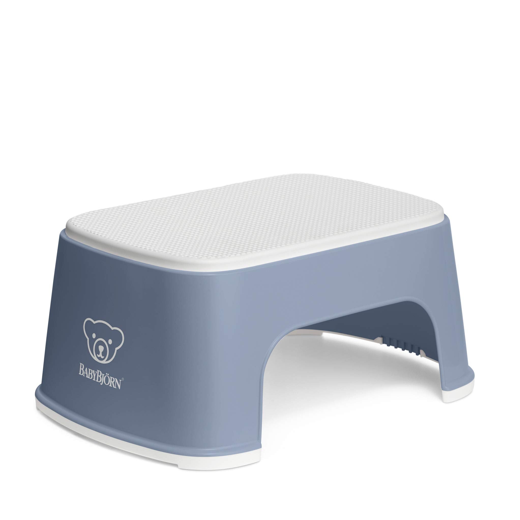 BabyBjörn Step Stool, Deep Blue/White