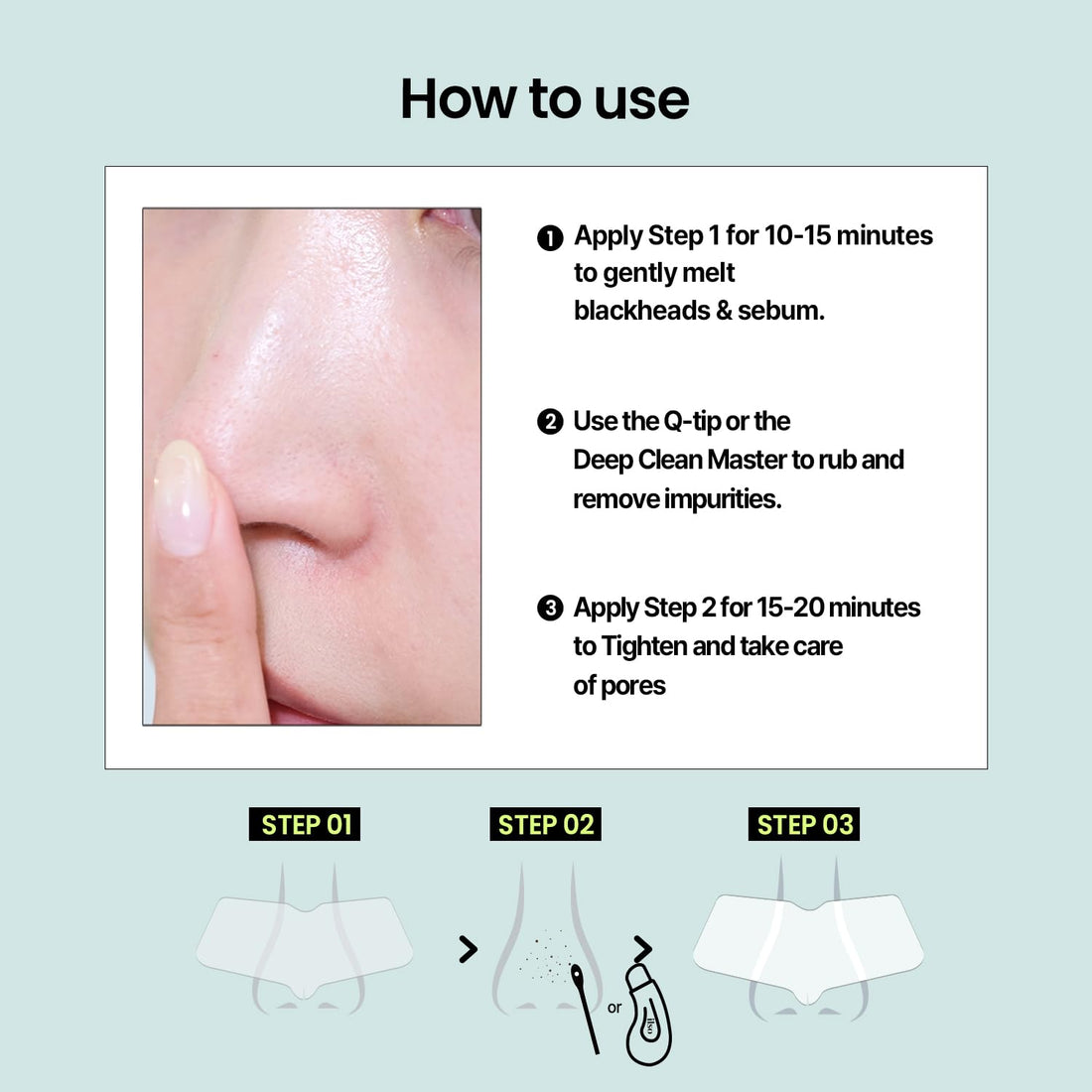 ilso Natural MILD Clear Nose Patch/Blackhead Remover for Nose/Targets PORES & PIMPLES/Facial Skin Care/Dermatologist Approved/Korean Skin Care to Absorb Acne Nose GUNK (5 PCS)