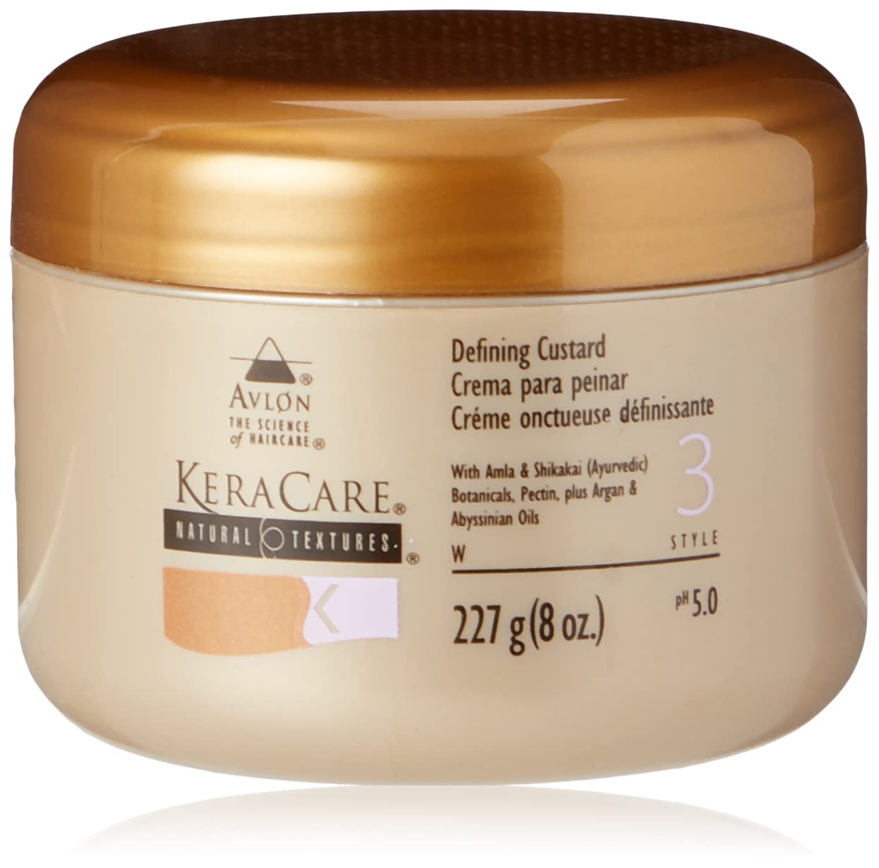 Avlon Keracare Natural Textures Defining Custard 8 Ounce