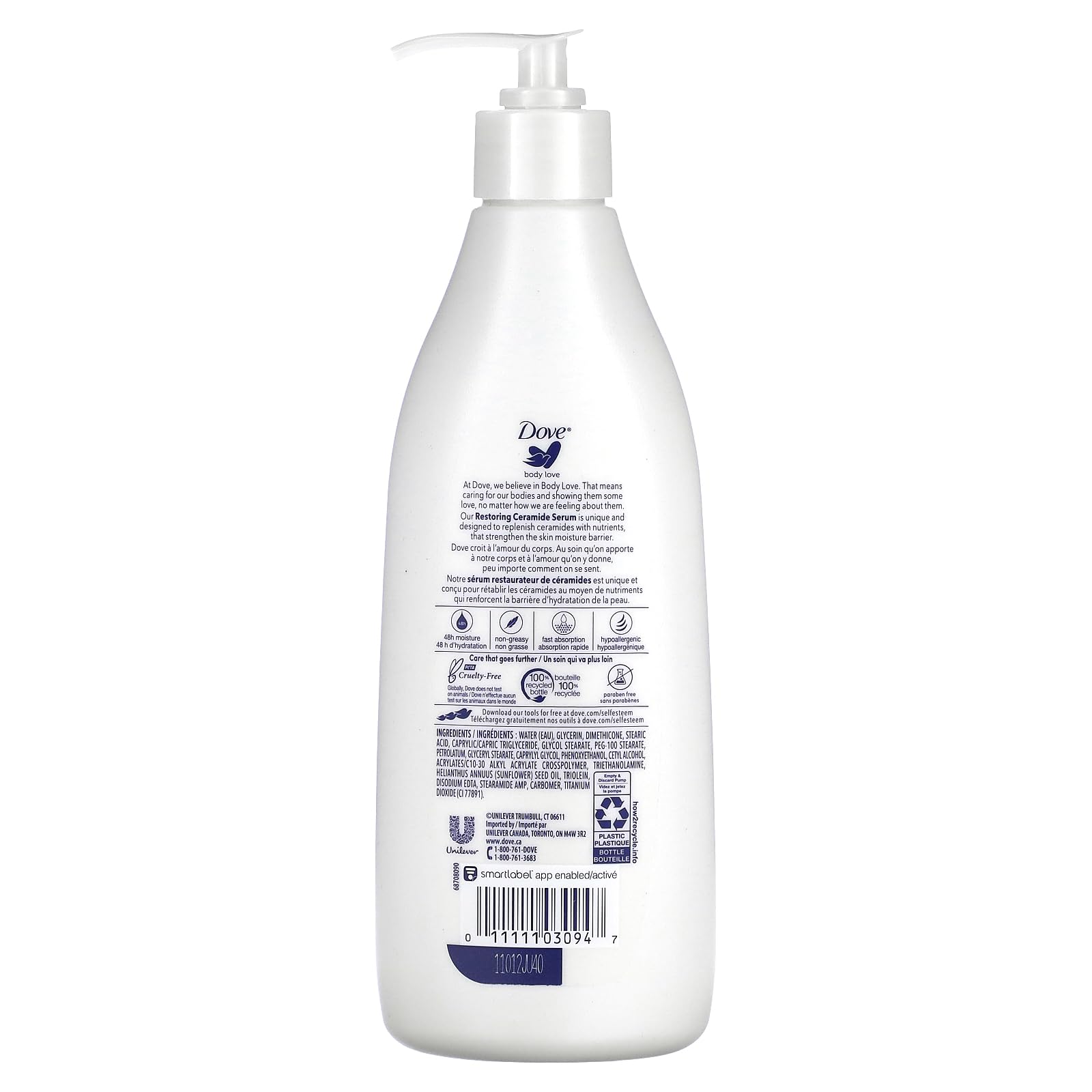 Dove, Sensitive Care Body Lotion - 13.5 Oz