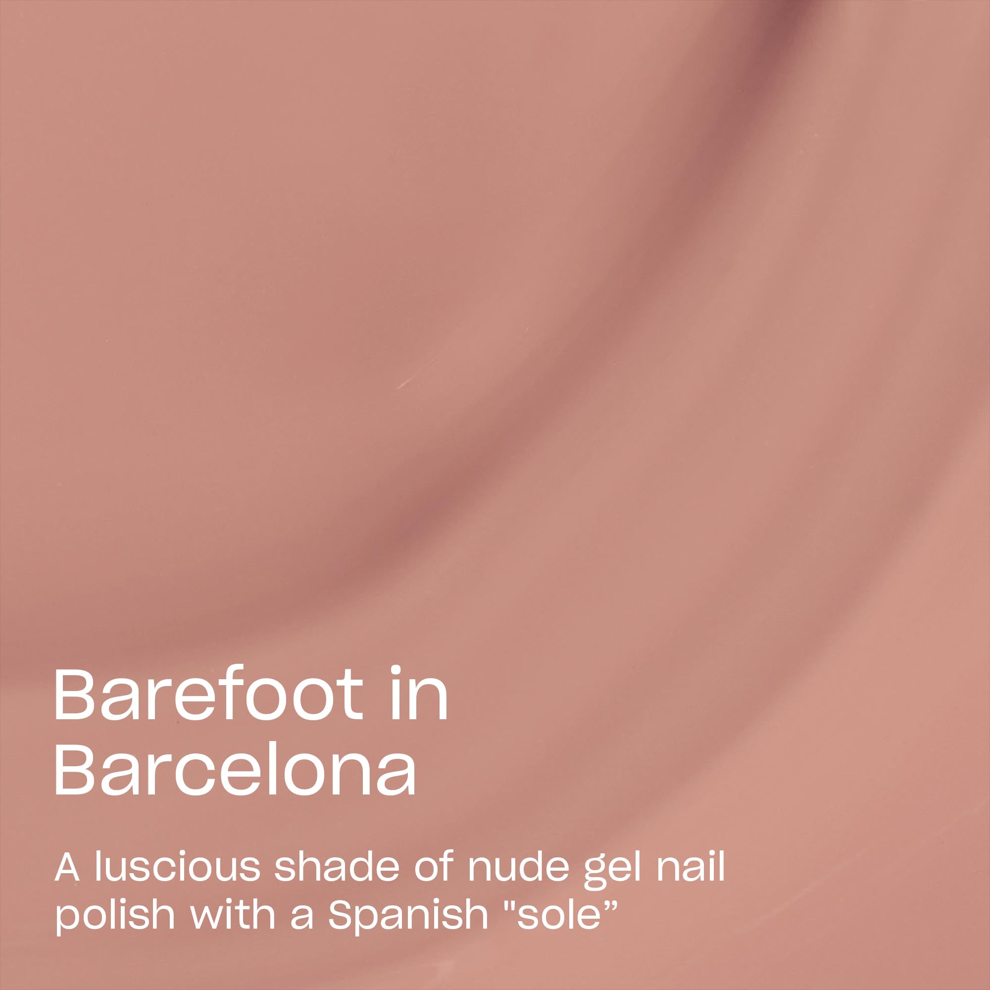 OPI GelColor Barefoot in Barcelona | Opaque Dark Brown Crème UV Cure Gel Nail Polish | Vegan & HEMA Free, Long Lasting, High Shine
