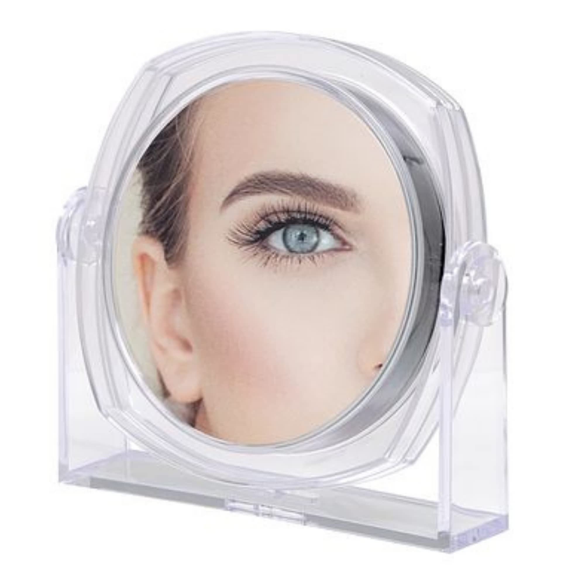 Rucci Clear Vanity Mirror, 1X/10X
