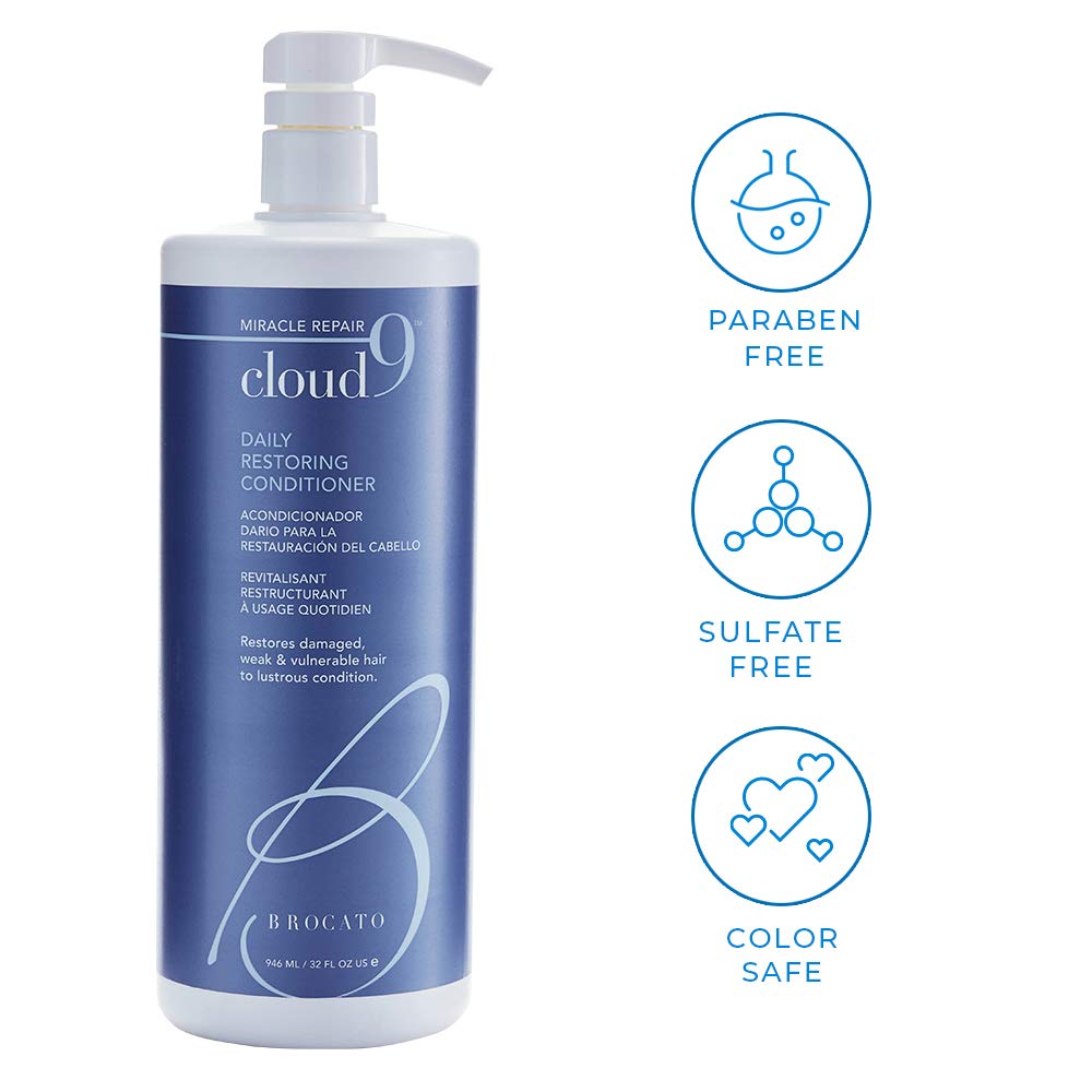 Brocato Cloud 9 Daily Restoring Conditioner, 32 Ounce