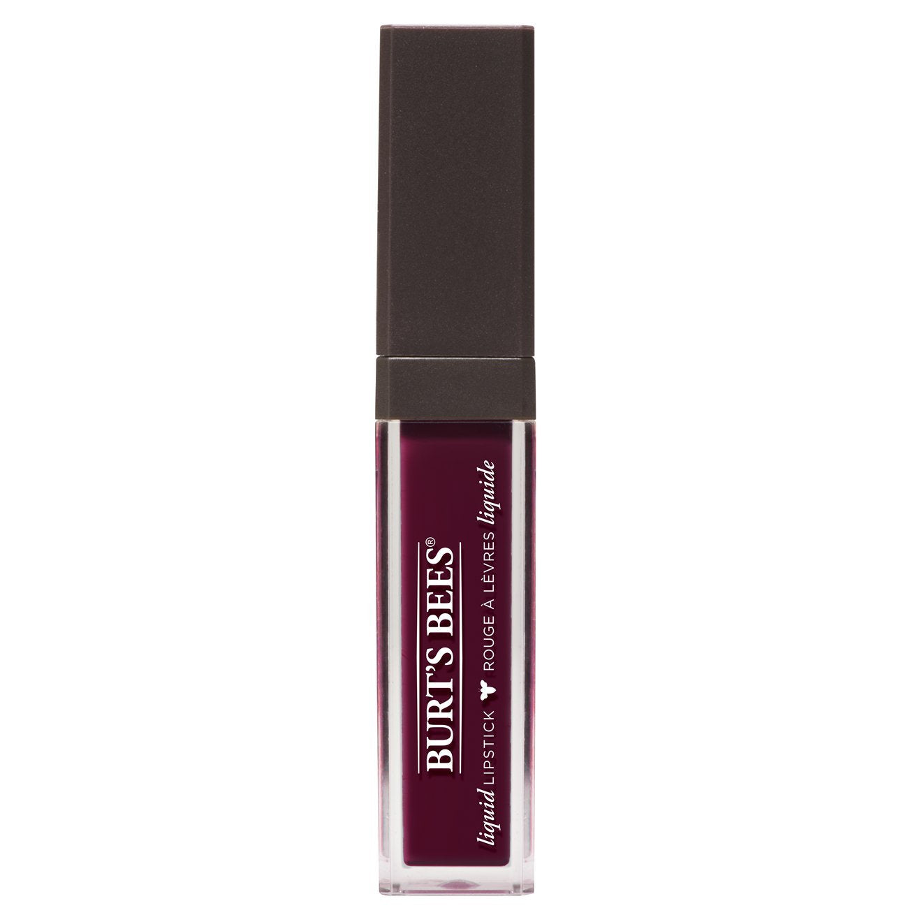 Burt's Bees 100% Natural Glossy Liquid Lipstick, Wine Waters, 1 Tube