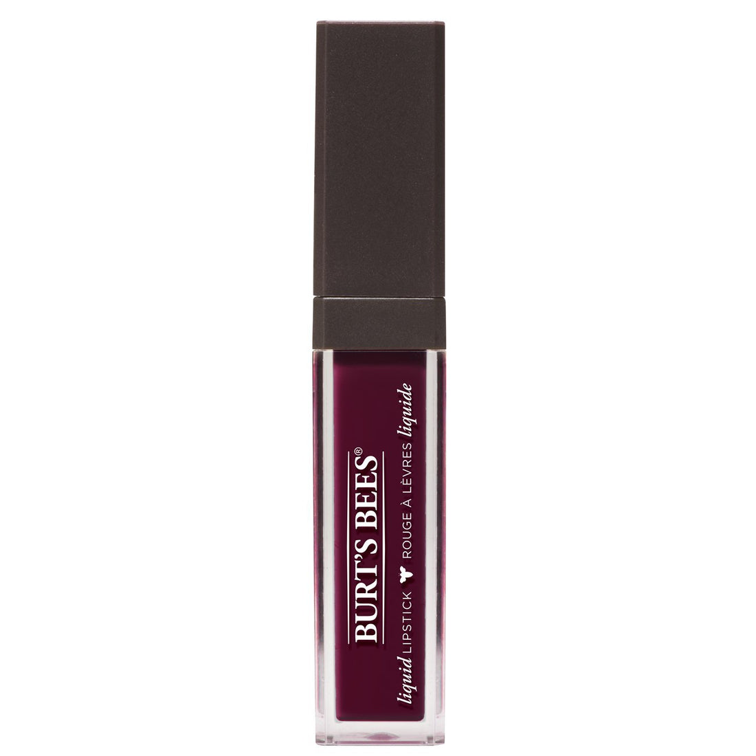 Burt's Bees 100% Natural Glossy Liquid Lipstick, Wine Waters, 1 Tube
