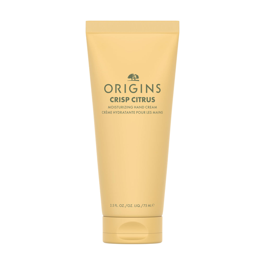 Origins Crisp Citrus Moisturizing Hand Cream | Hydrates & Softens Dry Skin | With Plant-Derived Glycerin, Travel Size, 2.5 Fl Oz