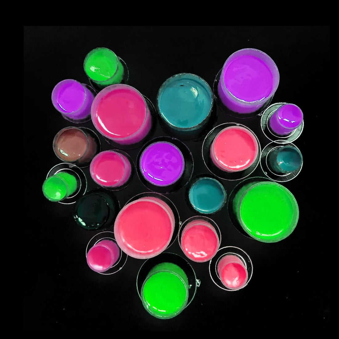 10 * 8Mm: Needlehouse 1000Pcs (108Mm) Tattoo Ink Caps Professional Tattoo Ink Cups with Base, Caps Plastic Transparent Pigment Cups Caps Tattoo Supplies (108Mm)