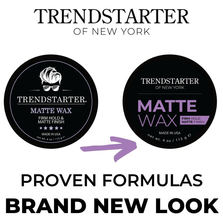 TRENDstarter Matte Fiber Wax, 4 OZ American Crew
