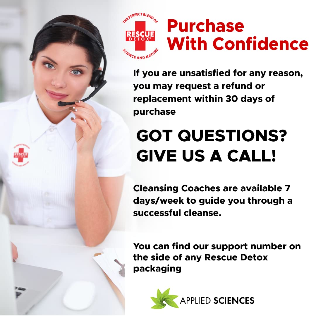 Rescue Detox Shampoo Concentrate – 2oz | Works in 1 Wash Up to 24 Hours– Concentrated Cleansing Hair Follicle Detox