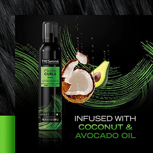 TRESemmé Flawless Curls Nourishing Mousse With Coconut and Avocado Oil 10.5 oz