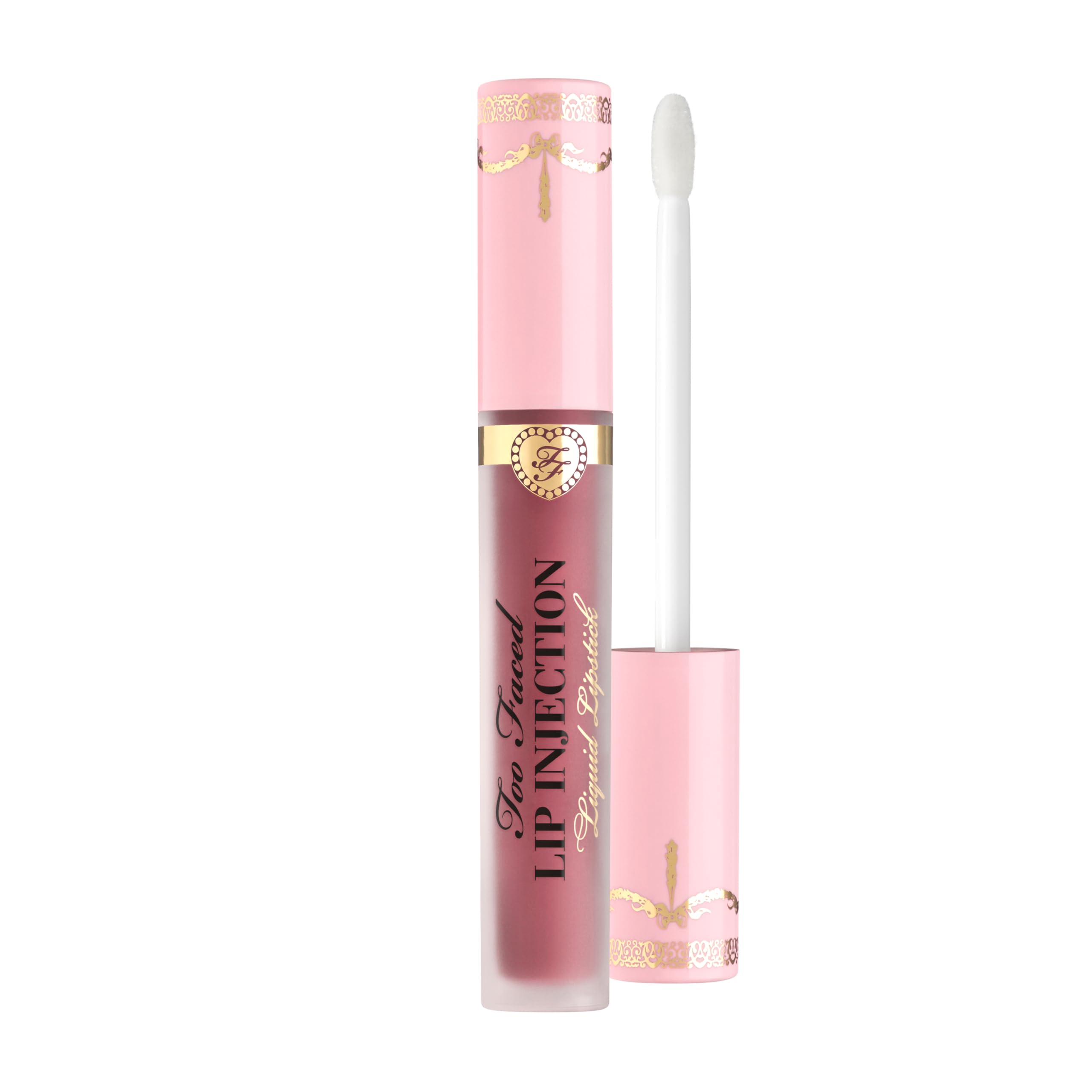 Too Faced Lip Injection Power Plumping Cream Longwear Liquid Lipstick | Hydrating, Matte + Long Lasting, 0.1 Fl Oz, Filler Up