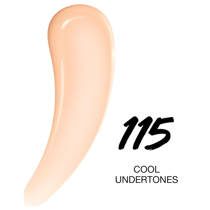Maybelline Super Stay Lumi-Matte Foundation, Lightweight and Buildable Full Coverage Foundation Makeup For Up To 30HR Wear, 115, 1 Count