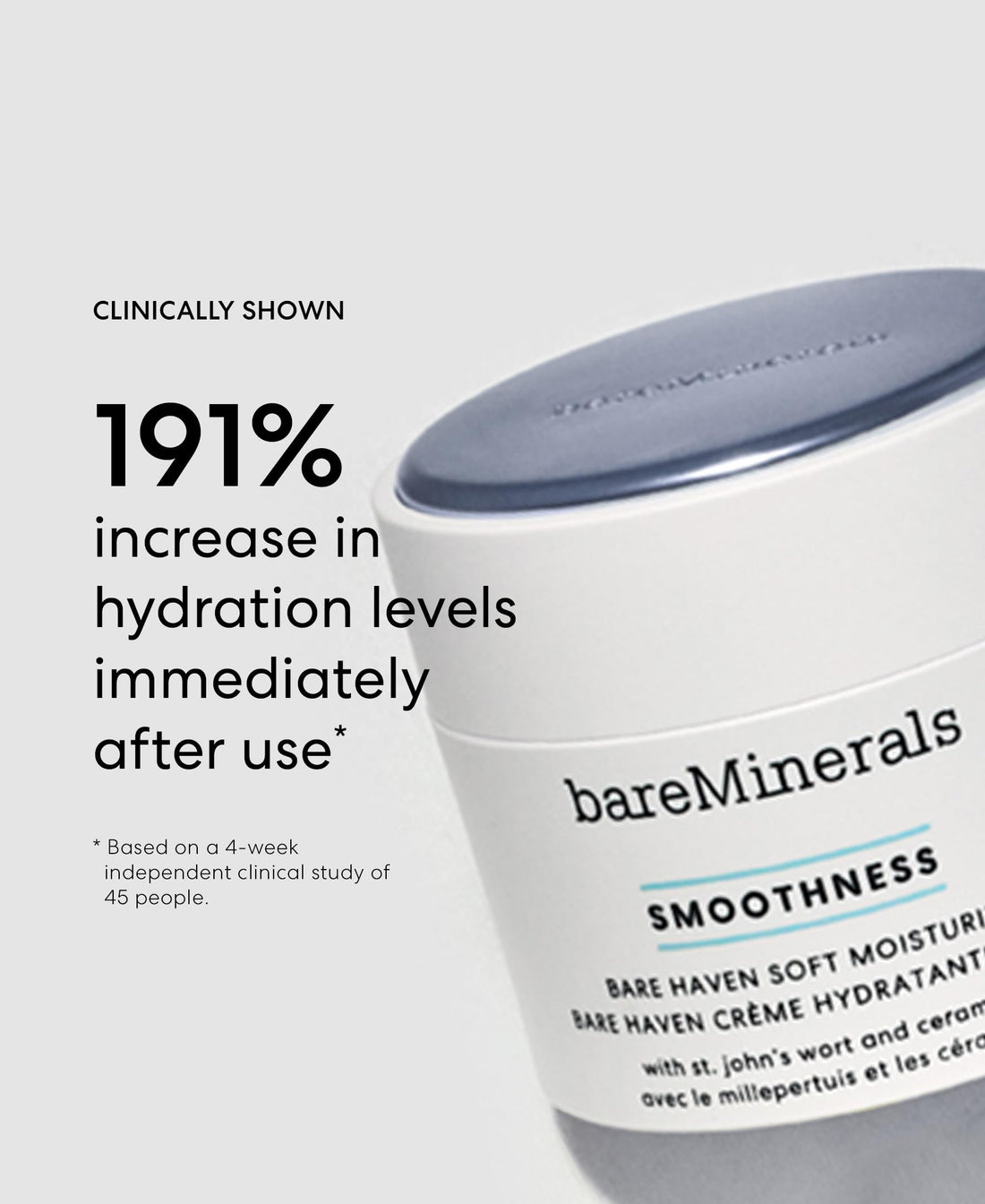 Bare Escentuals Smoothness Bare Haven Soft Moisturizer, 1.7 Oz