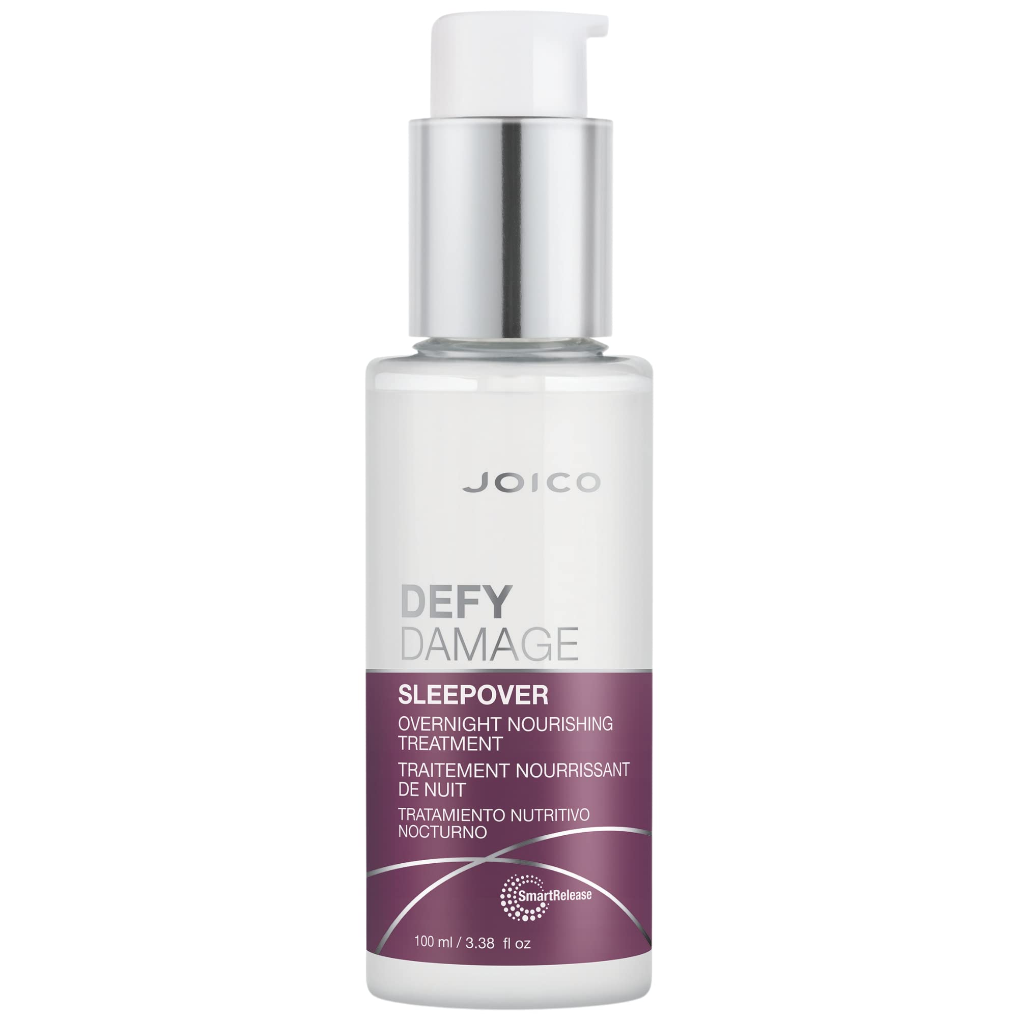 Joico Defy Damage Sleepover Overnight Nourishing Treatment | Strengthen Bond | Reduce Breakage | No Rinse