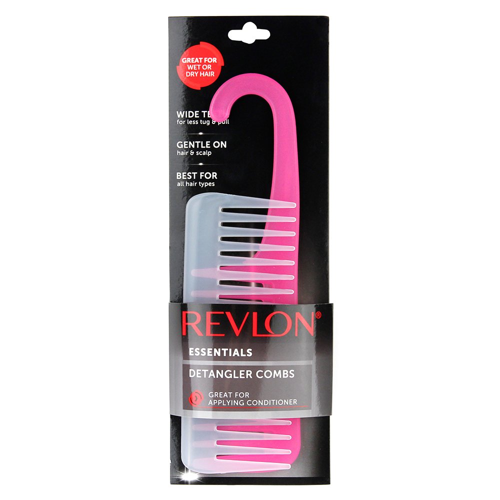 Revlon Essentials 2 Piece Tangle Free Comb Set