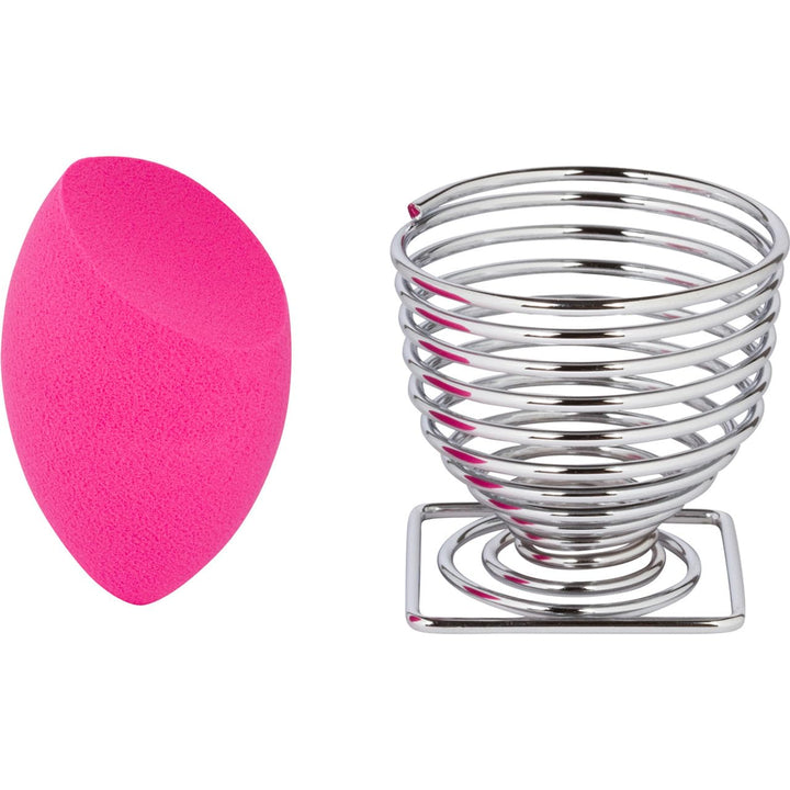 Cala Hot pink slant sponge & holder