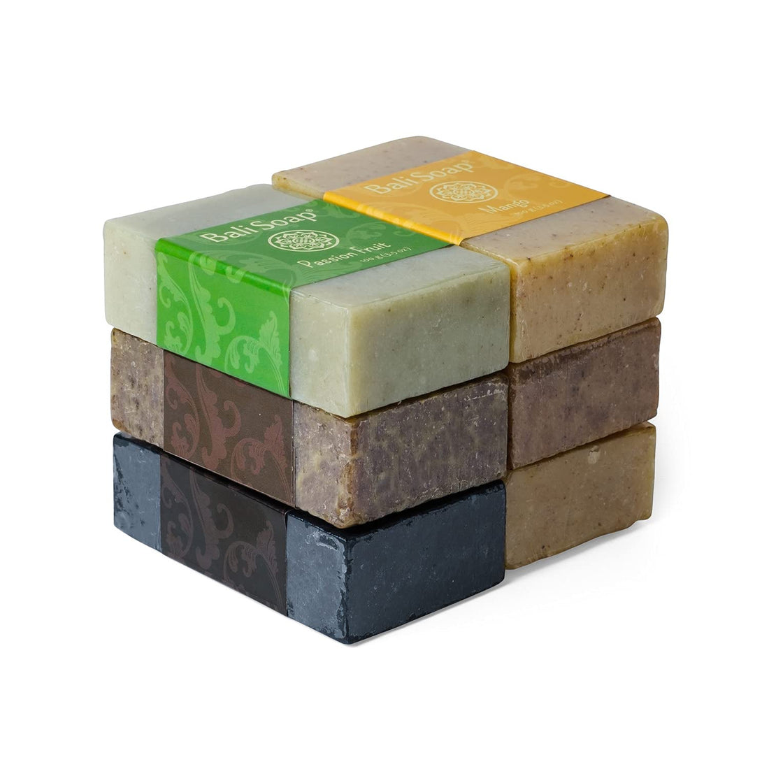 Bali Soap - Natural Bar Soap, 6 pc Set, 3.5 Oz each